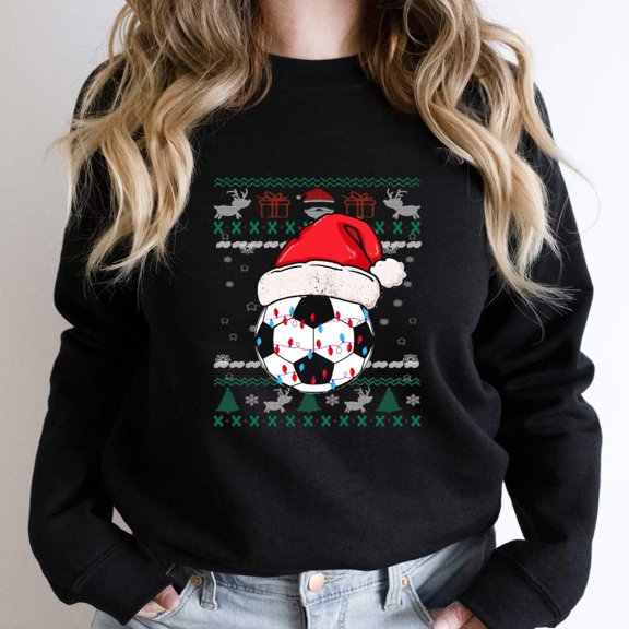 Funny Ugly Christmas Sweater Holiday Party Graphic - Funny Gift for Him SW4758 Unisex Sweatshirt, Up to Size 5XL