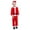 Red, variant on Santa Outfit Kids Boy Long Sleeve Xmas Santa Suit 4PCS Youth Santa Claus Set Christmas Baby Clothes Holiday Outfit