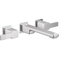 thumbnail image 3 of Moen TS6731 90 Degree Two-Handle Wall Mount Bathroom Faucet Trim, Valve Required, Chrome, 3 of 4