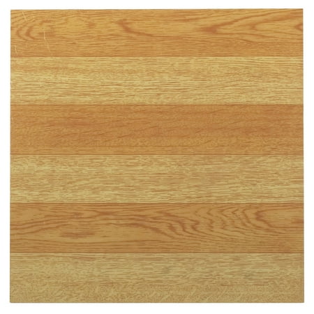 Simple Elegance by Ben&Jonah Platino Light Oak 12" x 12" Self Adhesive Vinyl Floor Tile - 45 Tiles - 45 sq. Ft
