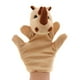 thumbnail image 3 of Marioneta de guante de animales de Selva Africana de Peluche Hugo Juguete de marionetas de mano, 3 of 9