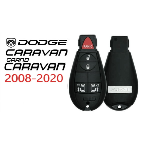 NEW Dodge Caravan Grand Caravan 2008-2020 Fobik Remote Key IYZ-C01C VLS