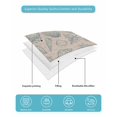 thumbnail image 5 of Quilts Twin Size Bedding Set, Blue Shell Coastal Lightweight Quilted Comforter, Nautical Seaside Ocean Vintage Art Soft Reversible Bedspread Coverlet with Pillow Covers for All Season, 68" x 86", 5 of 7