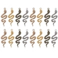 thumbnail image 1 of Encimeros de collar de collar de colgantes de aleación de serpientes de 40 piezas para joyas para joyas, 1 of 5