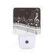 thumbnail image 1 of Balery Piano Keys With Musical Notes Luz Nocturna LED con Sensor Automático, Enchufe con Sensor Crepuscular, Luz Suave de 0.5W para Dormitorio, Pasillo, Baño-UK, 1 of 7