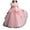 Pink-04, variant on Avrntaa Flower Girls Princess Dress Tulle Ruffle Puffy Hem Dresses Wedding Birthday Party Gown 4-14Y