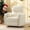 White, variant on ATHOPE Powered Recliner Chair, Comfy Rocking Chair Nursery with USB Ports, Modern Velvet Swivel Glider Rocking Chair with High Back Deep Seat, for Living Room Small Space, Beige