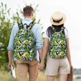 thumbnail image 6 of Lsque Football Doodle Pattern Canvas Daypack, Durable Backpack, High-quality Versatile Backpack,Vintage Compact Backpack-Medium, 6 of 6