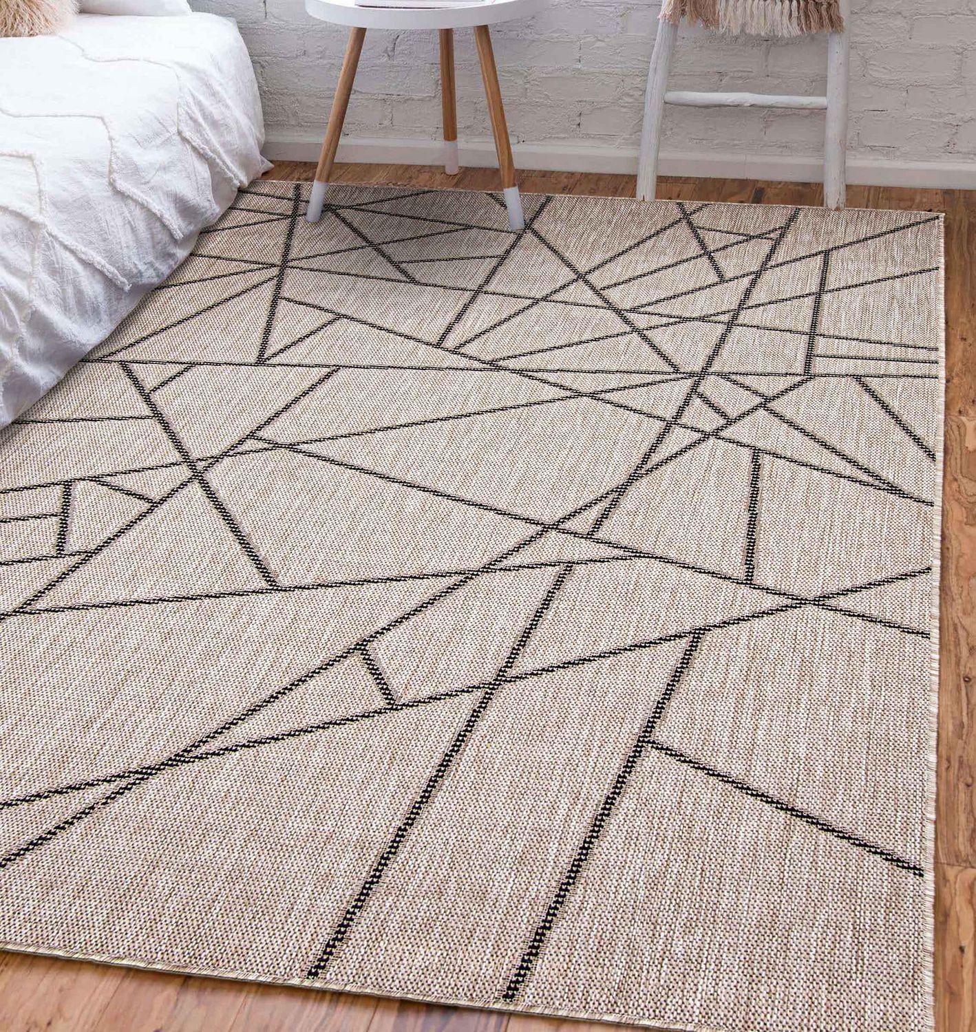 Tapis ECARPET Intérieur Extérieur pour Patio, Terrasse