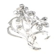 thumbnail image 2 of Crystal Flower Brooch, 2 of 2