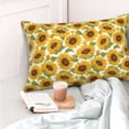 thumbnail image 5 of Kdxio Cotton Pillow Cases 20"x30" Pillowcases,Soft and Breathable Bedroom Pillow Cases-Sunflowers, 5 of 8