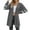 Dark Gray, variant on Idoravan Cardigans for Women Plus Sizes Clearance Women Fashion Blouse Long Sleeve Tops Cardigan Solid Coat Green