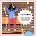 thumbnail image 4 of Zapatos TSUKIHOSHI Racer para bebés y niños pequeños, blanco/rosa, 4.5 bebés, 4 of 7