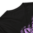 thumbnail image 3 of Rob Zombie - Purple Skull Unisex T-Shirt - Black - Small, 3 of 7