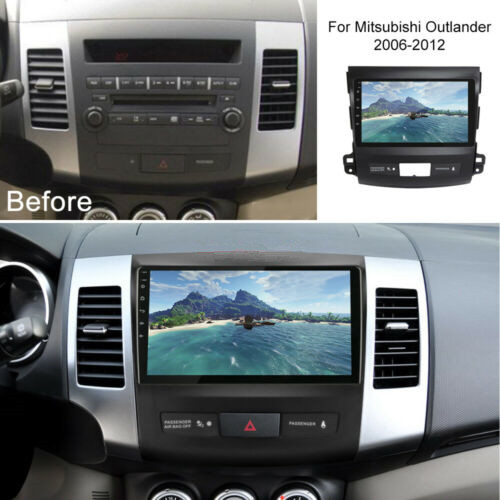 For Mitsubishi Outlander xl 2 06-12 2+32G 9/" Android 10.1 Head Unit Radio GPS FM