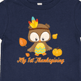 thumbnail image 4 of Inktastic My First Thanksgiving Owl Boys or Girls Baby T-Shirt, 4 of 5