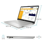 HP 15 i7 FHD 8GB/256GB SILVER