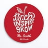 Personalized Teach, Inspire, Grow Mouse Pad