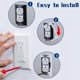 thumbnail image 5 of 10Pcs Wall Plate Spacer- Metal Flush Fit Device Leveling Plates, 5 of 5