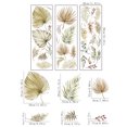 thumbnail image 5 of Calcomanías de pared de hojas de palma bohemias grandes, pegatinas de pared de hojas de otoño para sala de estar, dormitorio, TV, decoración de pared de fondo, 5 of 5