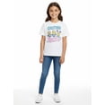 thumbnail image 3 of Despicable Me, Girls' Short Sleeve T-Shirt, Content Creator, Sizes 4-16, 3 of 7