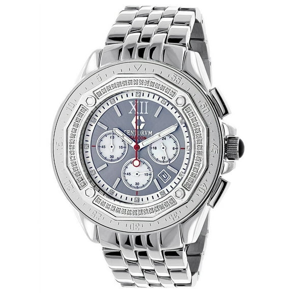 Centorum Diamond Mens Watch 0.55ct