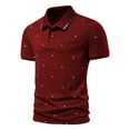 thumbnail image 1 of Gibobby Playera Polo Hombre Polo de manga corta con cierre para hombre estilo casual de punto(RD1,M), 1 of 4
