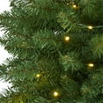 thumbnail image 5 of Nearly Natural 3'Slim Green Mountain Pine Artificial Christmas Tree Prelit 50 Clear LED Lights, 5 of 8