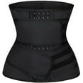 thumbnail image 6 of Glam Hobby Neoprene Sauna Waist Trainer Corset Sweat Belt for Women Weight Loss Compression Trimmer Workout Fitness, 6 of 9