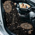 thumbnail image 3 of XYZCANDO Gold Dragonfly and Celestial Motifs Car Seat Cover, Breathable Seats Protectors Versatile Sweatproof for Cars SUVs, 3 of 9
