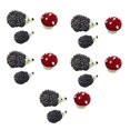 thumbnail image 3 of 15pcs Mini Resin Hedgehog & Succulent Ornaments for Fairy Gardens, Desk & Home Decoration – Durable, Safe for DIY Projects, 3 of 5