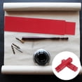 thumbnail image 4 of KAKOWELY Scroll Paper Boxes 2pcs Scroll Calligraphy Work Storage Boxes Picture Scroll Storage Cases9.25"X1.89"X1.89", 4 of 4
