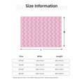 thumbnail image 5 of Yiaed Breast Cancer Awareness5 Print Blanket Throw Blanket Soft Cozy Flannel Blanket for Home Bed Sofa Couch Chair-60"x50", 5 of 6