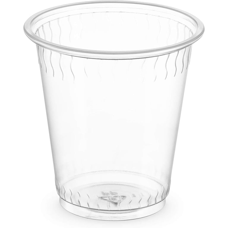 PLASTICPRO Clear Disposable Cups, 3 Oz, 100-Pack photo 4