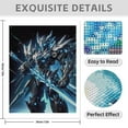 thumbnail image 3 of Diamond Art Kits for Adults - 5d Futuristic Robotic Warrior Sword Battle Diamond Painting for Adults, Diamond Art for Adults Beginners, Frameless Diamond Painting Kits for Adults for Home Wall Decor, 3 of 7