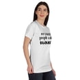 thumbnail image 2 of Inkmeso My Favorite People Call Me Mama Graphic Tshirt Short Sleeve Cotton Tee, 2 of 8