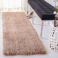 thumbnail image 3 of SAFAVIEH New Orleans Ivory Solid Shag Area Rug, Dark Beig, 8' x 10', 3 of 8