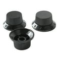 thumbnail image 4 of 3Pcs Guitar Control Knob, 1 Volume 2 Tone Fit Top Plastic Set Kit Instrument Accessory Replacement, 4 of 8