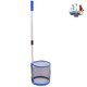 thumbnail image 5 of Pelotas De Tenis De Mesa Ajustable Recogedor De Pelotas Bolsa De Red Recogedor De Pelotas De Ping-Pong Contenedor Colector De Pelotas Portátil Recuperador De Pelotas De Ping-Pong Kearding OD004487-00, 5 of 6