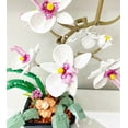 thumbnail image 2 of Orchid Flower Building Set - Creative Plant Botanical Set Collection, Decorative, Compatible with Lego icon Orchid Flower, Ideal Gift for Mother, Lovers, Friends or Yourself (581 Piece), 2 of 4