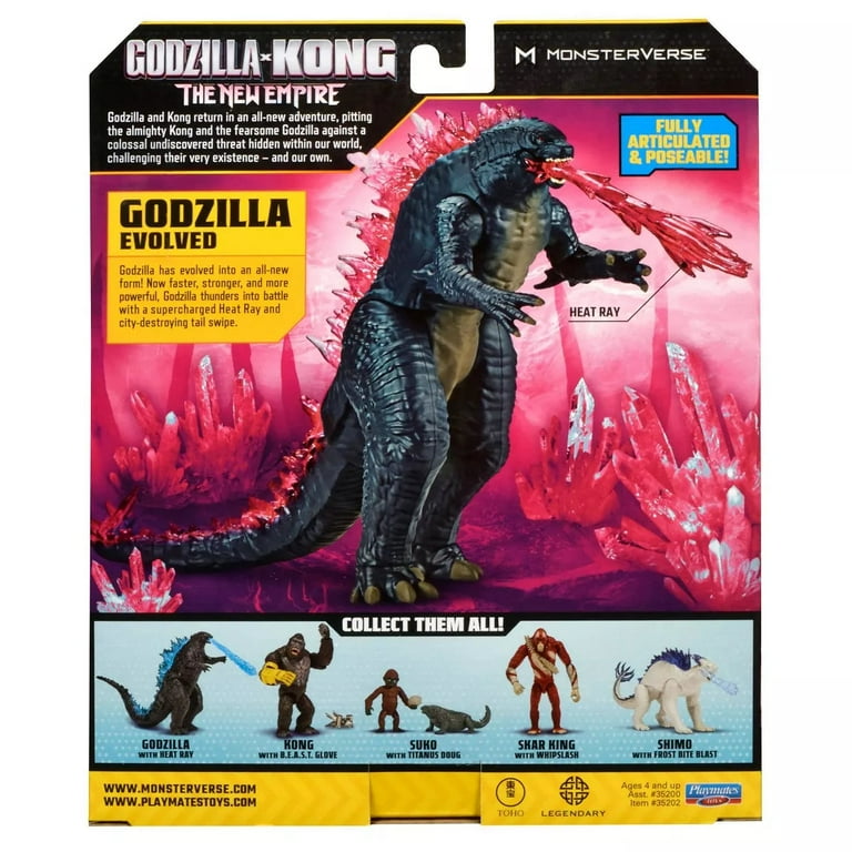Godzilla X Kong: the New Empire Godzilla Evolved Figure - Walmart.com