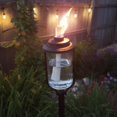 thumbnail image 3 of Linterna Fuel Lamp TIKI OUTDR de cristal, negra y transparente, 3 of 6