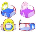 thumbnail image 3 of Kid Play Tent Foldable Creative Ball Pit Pop up Play Tent with Ball Hoop, 3 of 8