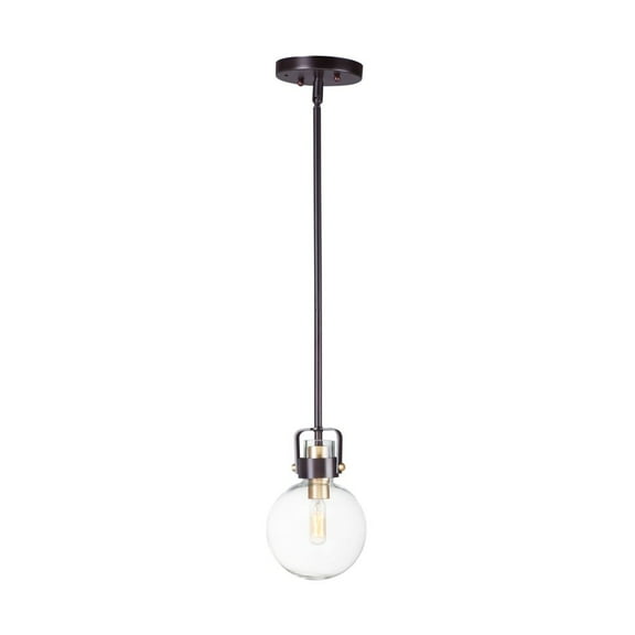 90510CLBZSBR Maxim Lighting Bauhaus - 1 Light Mini Pendant
