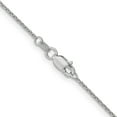 thumbnail image 5 of Auriga Fine Jewelry 14K White Gold 1.1mm Cable Chain Necklace 20inch for Women, 5 of 6