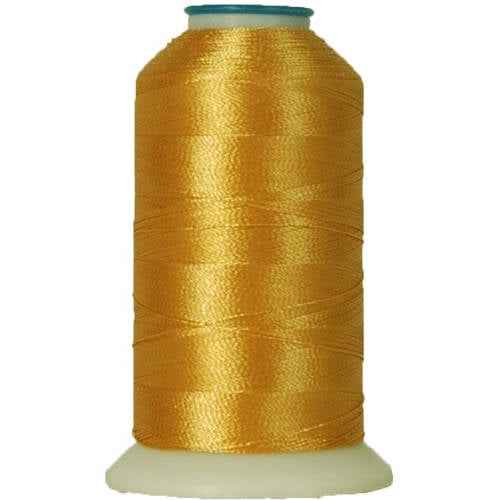 Threadart Rayon Machine Embroidery Thread No. 121 Lt Gold 1000M 145 Colors