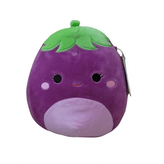 Squishmallows Official Kellytoys Plush 8 Inch Glena the Purple Eggplant Ultimate Soft Stuffed Toy