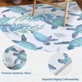 thumbnail image 4 of Alfombra Tritard Coastal Sea Turtles, antideslizante, resistente a las manchas, 122 x 183 cm, 4 of 7