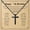 7th birthday Black, variant on 7-20 Years Old Birthday Gifts for Men, Black/Silver/Gold Cross Necklace Birthday Decorations Religious Christian Jewelry for Men, Son, Grandson, Nephew