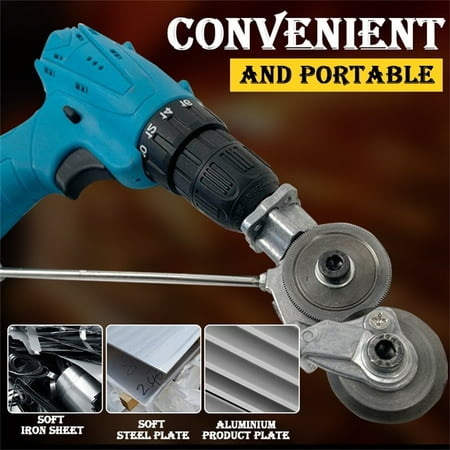 

Metal Drill Bit Attachment New 2022 Electric Drill Scissors Electric Drill Cutter Attachment Electric Drill Cutter Secure And Durable Metal Cutting (Metal) CHMORA